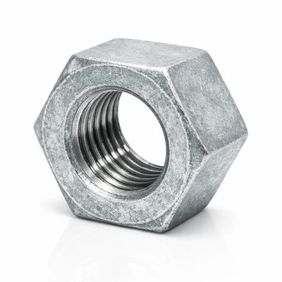 BULK BOX! 1 1/4''-7 Heavy Hex Nuts A563 Grade A Coarse HDG 50pcs