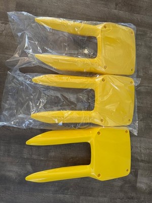 Front Number Plate Suzuki RM 125 250 1996 1997 1998 Yellow McGrath