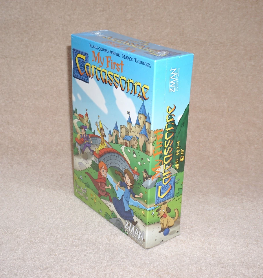 MY FIRST CARCASSONNE BOARD GAME MARCO TEUBNER Z-MAN GAMES 2020 NEW SEALED - Image 3 of 4