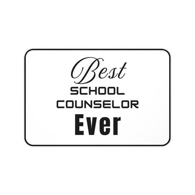 Best School Counselor Desk Mat Teacher Caduceus Mousepad BL42