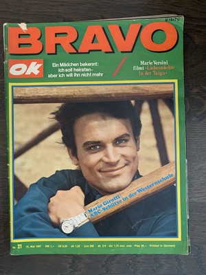 BRAVO Heft Nr. 21 - 1967 Komplett! Mario Girotti, Marie Versini