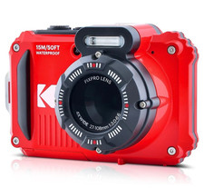 Kodak PIXPRO WPZ2 Full HD Rugged Waterproof Digital Camera, 16MP, Red. NEW
