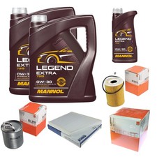 MAHLE Inspektionspaket 11 L MANNOL Legend Extra 0W-30 für Mercedes-Benz MAHLE Inspektionspaket 11 L MANNOL Legend Extra 0W-30 für Mercedes-Benz