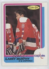 1986-87 O-Pee-Chee Larry Murphy #185 HOF 0wb1