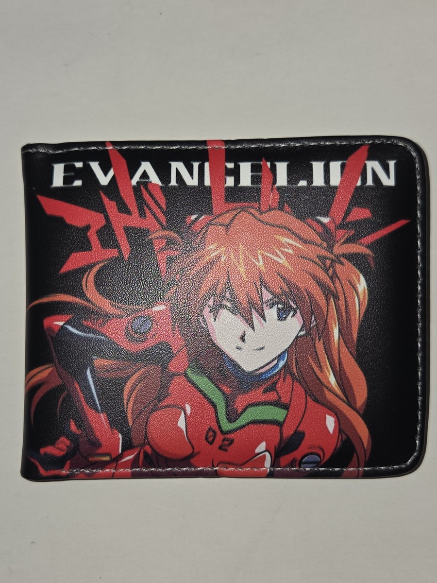 New NEON GENESIS EVANGELION BiFold Wallet Credit Card Holder Coin