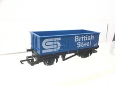 Hornby R211 OO Gauge Open Wagon British Steel (Unboxed)
