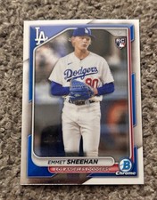 2024 Bowman Chrome - Emmet Sheehan #37 (RC) Los Angeles Dodgers - Rookie Card