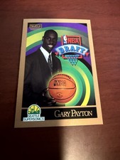 1990 Skybox #365 Gary Payton Rookie Card. rookie card picture
