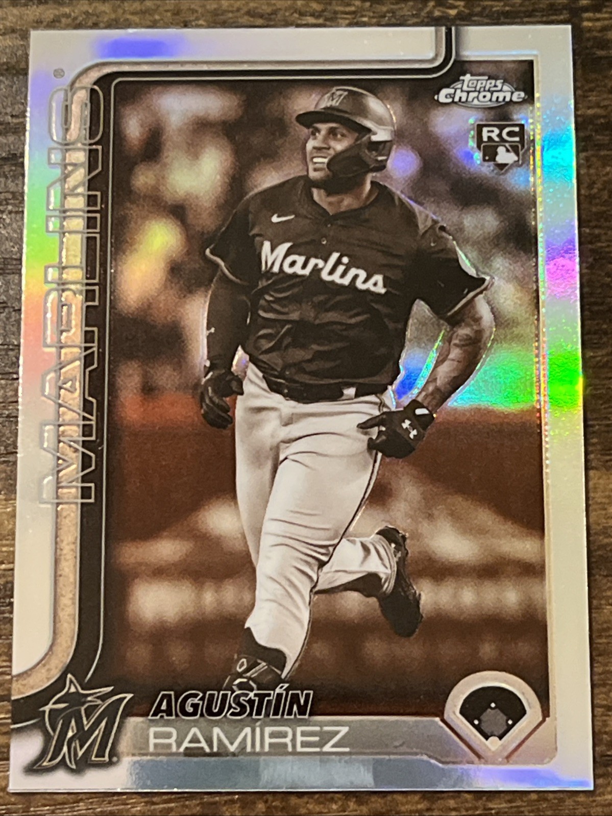 2025 Topps Chrome Update Series - Agustin Ramirez #USC200 Sepia Refractor (RC)