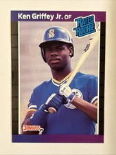 1989 Donruss - Rated Rookie Ken Griffey Jr #33 (RC)
