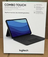 NEW Logitech Combo Touch iPad Pro 11-inch (1s...