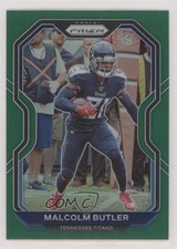 2020 Panini Prizm Green Prizm Malcolm Butler #106 00dh