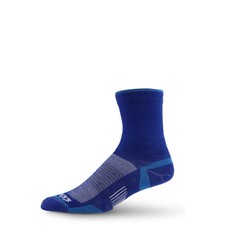 USA Made - Running Mini Crew Socks - Merino Wool Micro No No Cushion - Moistu...