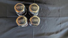 Set Of 4 Vintage American Racing Push-through Center Caps Set Of 4 Vintage American Racing Push-through Center Caps