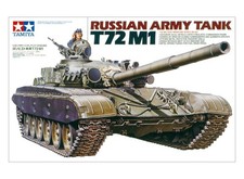 TAMIYA Russian Army Tank T72M1 1:35 Military Model Kit - 35160