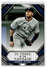 2020 Topps Update 20 Years of The Captain Derek Jeter #YOC-10 New York Yankees