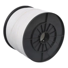 1/8 Inch 1000FT Multipurpose Polypropylene Rope 350 Pound Tensile Strength White