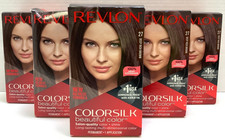 Revlon Colorsilk Beautiful Color Permanent Hair, 27 Deep Rich Brown, Lot of 5