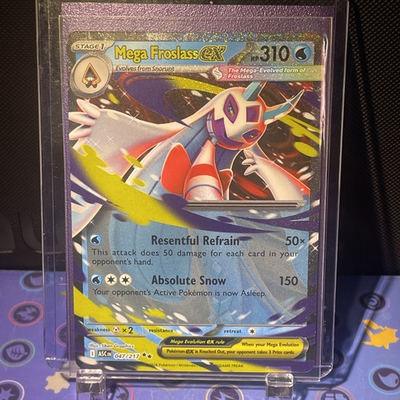 #ad #ad Pokemon Mega Froslass ex Double Rare ME: Ascended Heroes 047 217 NM $4.99