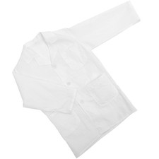  White Kids Lab Coats for Science Day Costume Childrens Scientist