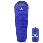 Mummy Sleeping Bag Adult Cold Weather 10F Water Resistant Hooded Camping Blue 83