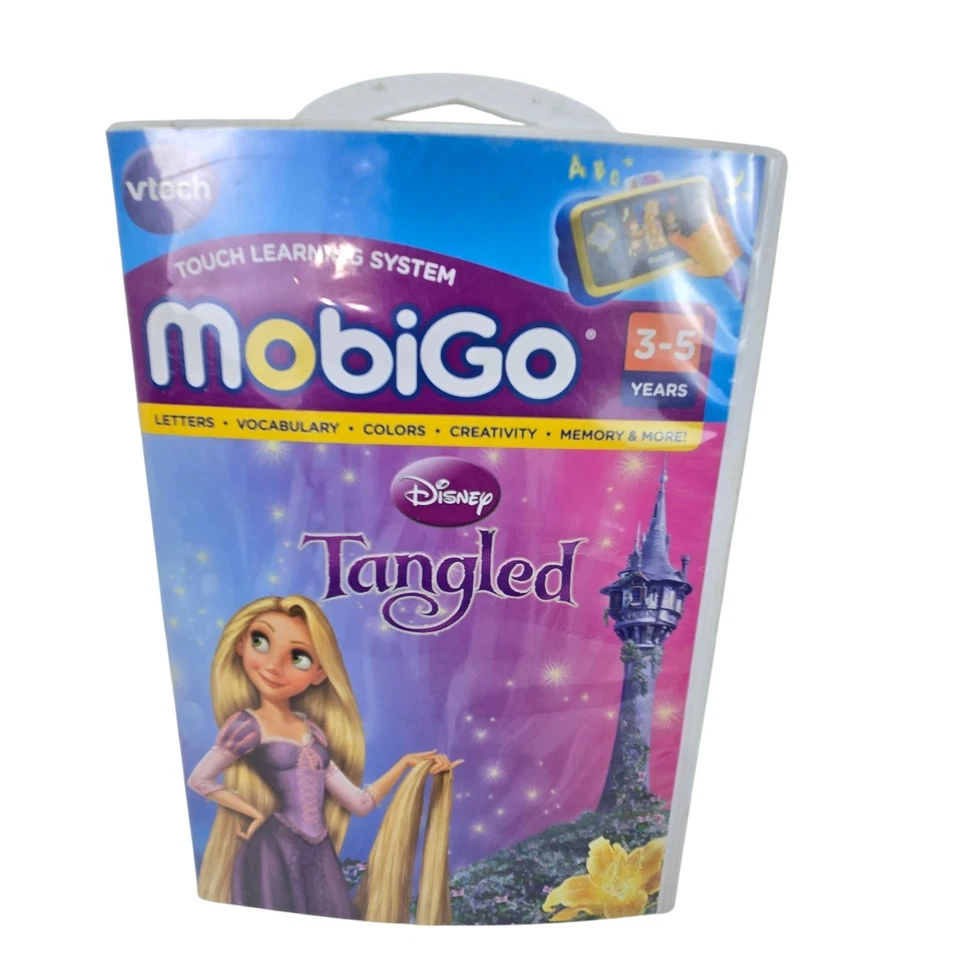 Lot of 6 Vtech Mobigo Games Disney Toy Story 3, Planes, Monsters Inc, Tangled + - Image 2 of 4