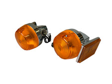 PAAR VORDERE BLINKER DUCATI GUZZI BENELLI LAVERDA MIT RÜCKSTRAHLER CEV NEU