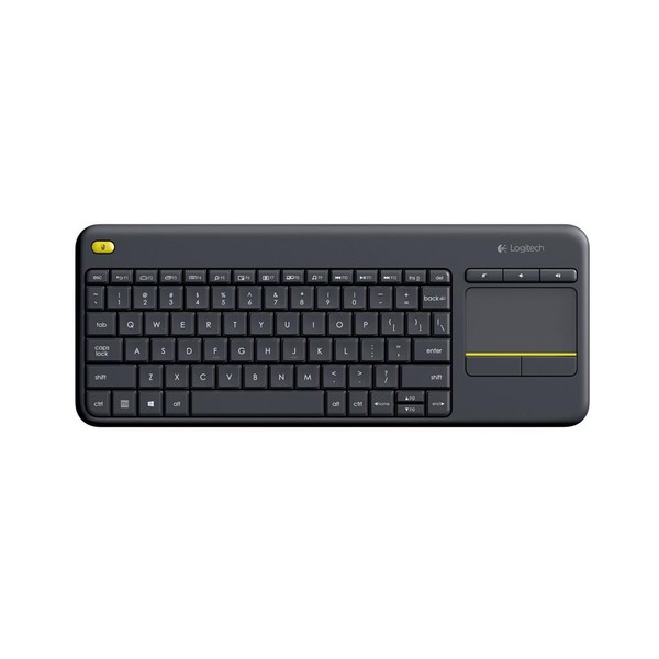 Logitech Wireless Touch Keyboard K400 Plus Funk Tastatur Mit Touchpad Schwarz De-image
