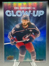 2025-26 Upper Deck Series 2 Hockey Kirill Marchenko Glow-Up Insert #GU-14