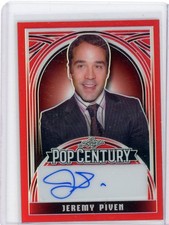 2024 Leaf Pop Century Metal JEREMY PIVEN Red AUTO Autograph 5/5 Entourage