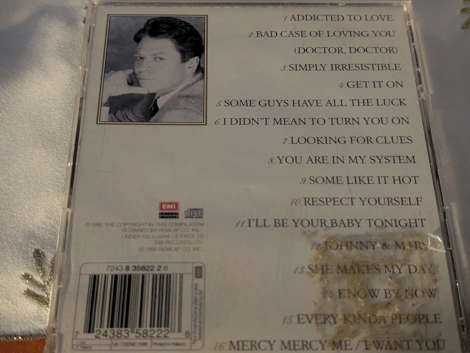 Robert Palmer - The Very Best Of - 1995 Addicted to love/Looking for clues New W - Bild 4 von 4