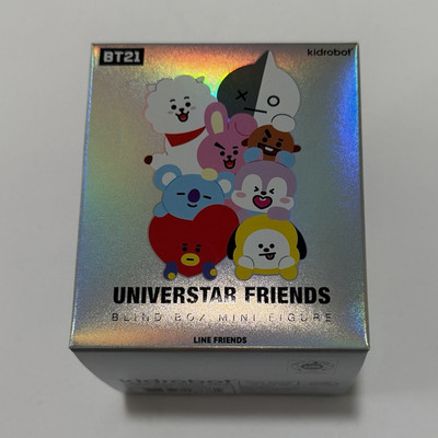 Kidrobot BT21 Universtar Friends Blind Box Mini Figure, Plastic