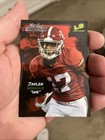 2021 Wild Card Alumination Jaylen Waddle Light Show Red Rookie Card 