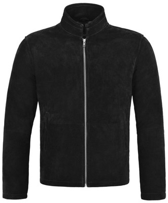 Neu Herren Lederjacke Schwarz Wildleder Biker Motorrad Mode Stil Jacke 5917