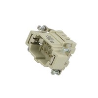 09360062602 Steckverbinder: Rechtwinklig MäNnlich Han Ex Pin: 6 6+PE 16A Harting