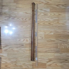 Vintage Lowe & Campbell Athletic Goods Co. Wood Bat No. 407 33"