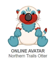 Webkinz Classic Northern Trails Otter *Code Only* (~messaged~)