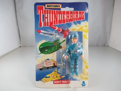 Matchbox Thunderbirds Scott Tracy variante blister 2 - Photo 1/2
