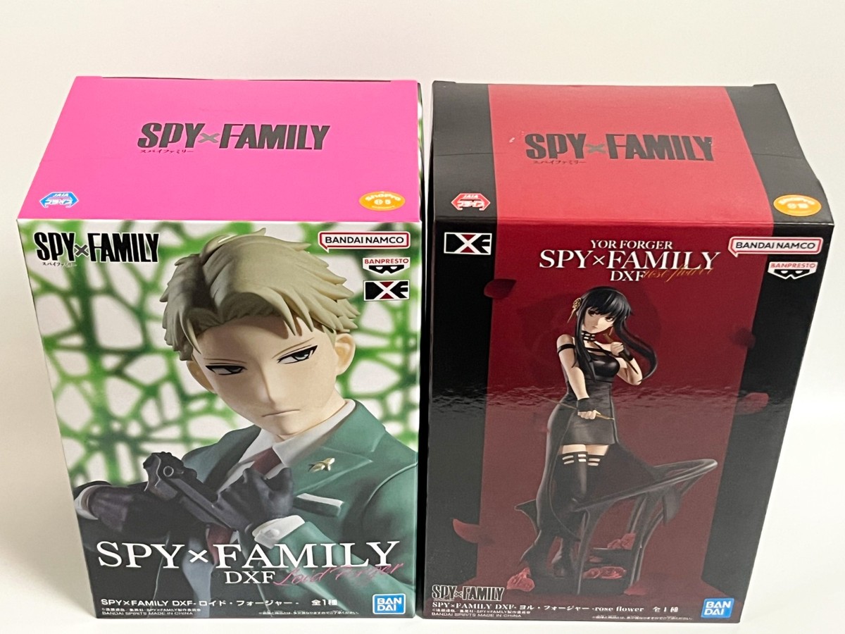 SPY x FAMILY DXF Loid Forger & Yor Forger Rose Flower Banpresto