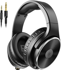 OneOdio Wired Headphones - Over Ear with Noise Isolation Black