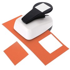 Square Hole Punch, Paper Punches for Crafting 1.77in Punch...