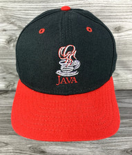 Vintage 90’s Sun Microsystems Java programming logo cap Hat SnapBack