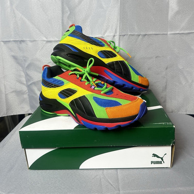 PUMA Cell Speed Multi Men s Multicolor Colorblock Low Top Lace-Up Sneakers