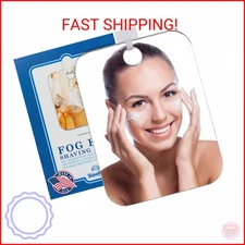 Shave Well Original Anti-Fog Shaving Mirror | Fogless Hanging Bathroom Shower Mi