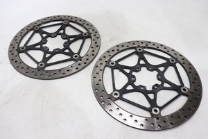 11-14 APRILIA RSV4 OEM FRONT LEFT RIGHT BRAKE ROTORS DISCS 5MM