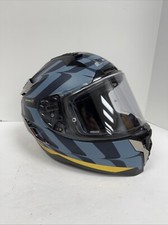 LS2 Challenger C GT Carbon Flames Helmet Blue...