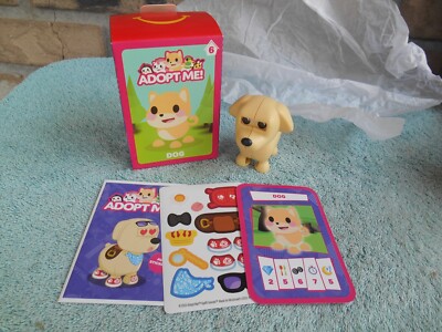 NEW SEALED 2023 McDonald's Happy Meal Toy Adopt Me! Dog #6