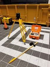 Miniature Scale Survey Equipment for RC Construction 1/10th, 1/14th