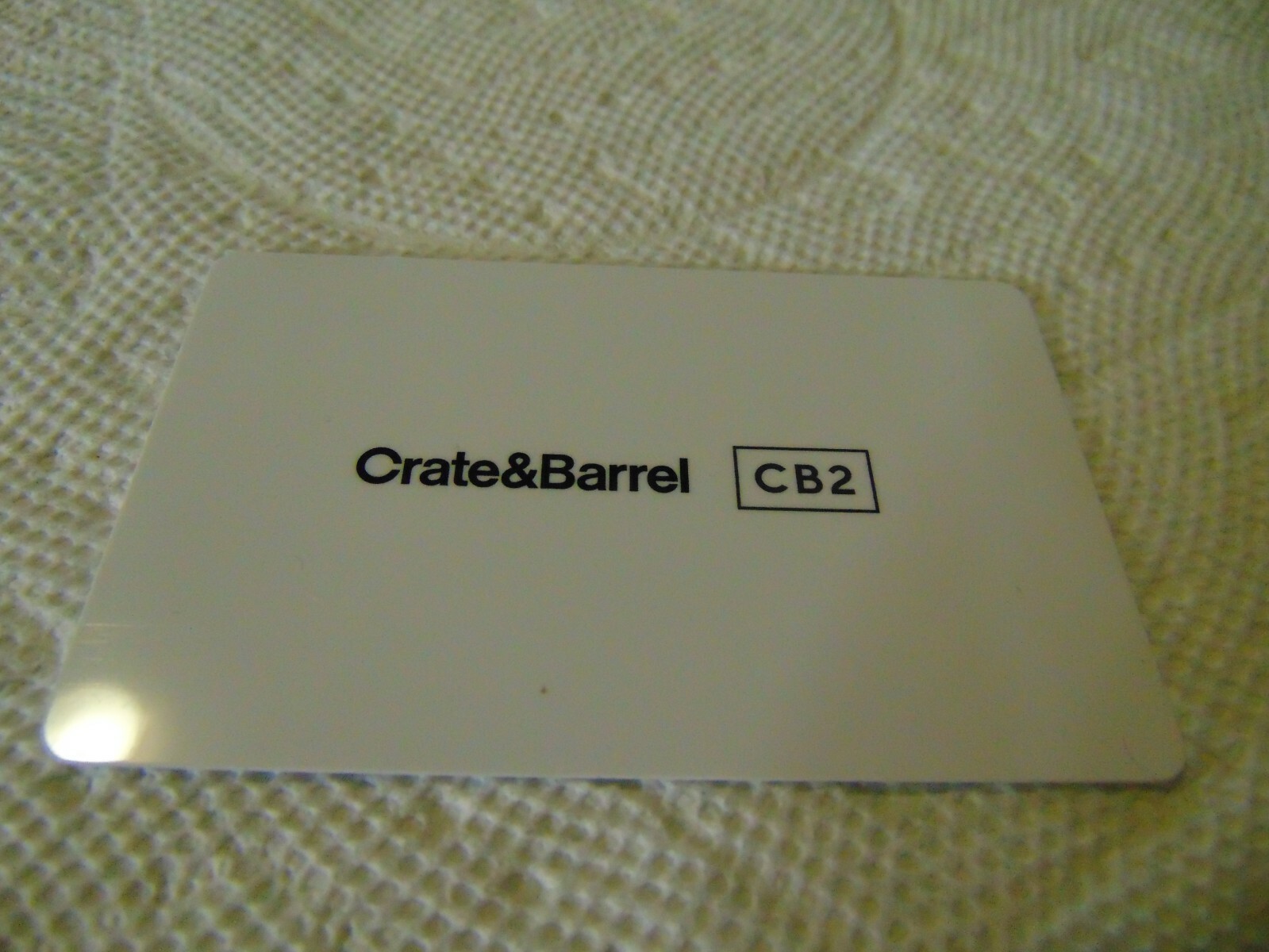 CRATE & BARREL GIFT CARD WORTH 500.00 eBay