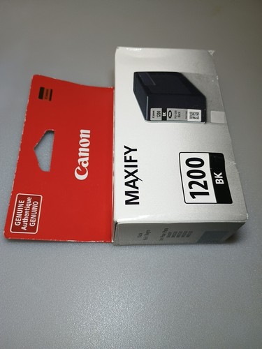 Canon Maxify 1200 Schwarz Einzel Tintenpatrone Schwarz PGI-1200BK Versiegelt - Bild 6 von 11